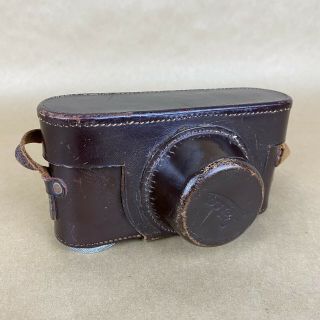Leica Leather Case For Iiif Rangefinder Camera - Vintage - Good