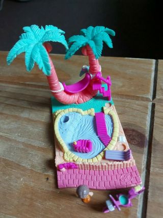 Vintage Polly Pocket Palm Tree Play Set 1994 99 Complete