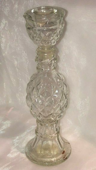Vintage Avon Glass Elusive Perfume Cologne Bottle Estate Collectable