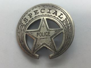 Vintage Special Police Star Badge