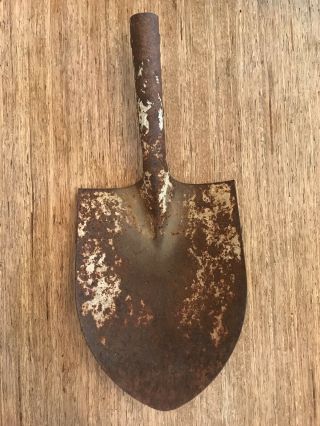 Vintage Shovel Head Blade Spade Digging