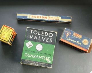 Hudson Essex Parts Boxes For Garage Shop 30s 40s 50s Car Display Gas Oil Station