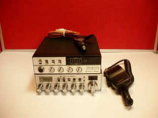Vintage Cobra Model 40 Plus & 29 Gtl 40 - Channel Cb Radios With Mic & Car Power