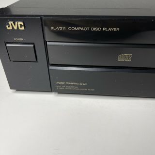 Vintage JVC XL - V211 Single Disc CD Player Tested/Working - No Remote 2
