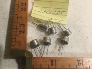 3 Vintage 2n1305 Germanium Transistor Pnp Unknown Manufacturer