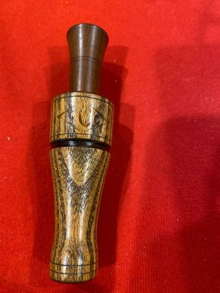 Vintage Wendel Carlson Championship Single Reed Duck Call
