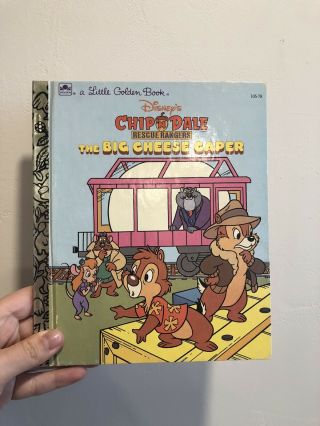 Little Golden Books Chip N Dale Rescue Rangers Vintage
