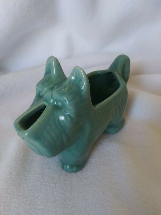 Vintage Morton Pottery Colored Scottie Dog Creamer/pitcher