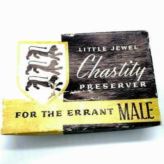 Vintage Little Jewel Chastity Preserver For The Errant Male Gag Gift Idea Funny