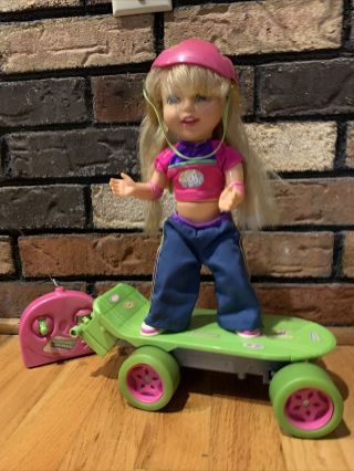 Skateboard Shannen Remote Control Toy Doll Vintage Mattel Tyco Rc W/ Batteries