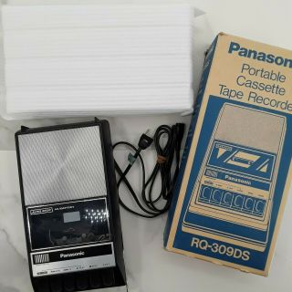 Panasonic Vintage Tape Recorder Audio Cassette Player Rq - 309ds
