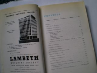 Vintage 1963 SOUTHWARK Past and Present Guide Book with fold - out map 3