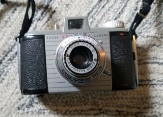 Vintage Kodak Pony 828 Camera With Case And Strap