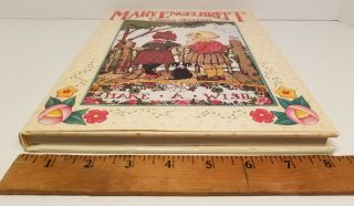 Vintage 1996 Mary Engelbreit Cross - Stitch Book (Hardcover,  1996) Make - A - Wish 3