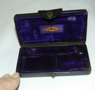 Vintage Gillette Safety Razor Velvet Lined Box Only