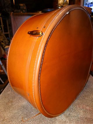 Vintage Faux Leather Samsonite Shwayder 4620 Hat/Train Case,  Overnight Carry On 2