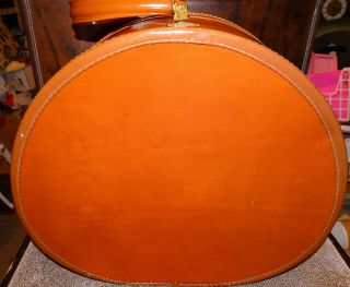 Vintage Faux Leather Samsonite Shwayder 4620 Hat/Train Case,  Overnight Carry On 3