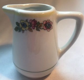 Vintage Mayer China Floral Syrup Pitcher Creamer 179 (w6&7)