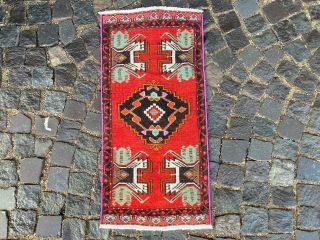 Carpet,  Turkish rug,  Vintage rug,  Doormats,  Handmade rug 1,  6 x 3,  4 ft 3