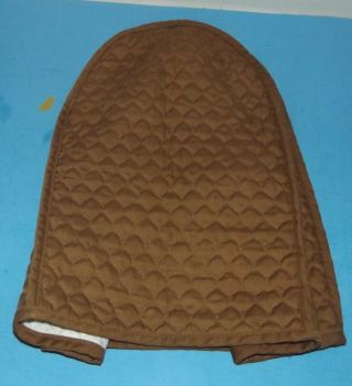 Blender Mixer Cover For Vintage Kitchen Appliance Brown Quilted Fabric 11 " X16 "
