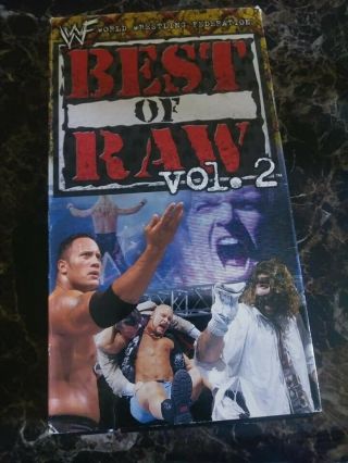 Wwf Best Of Raw Volume.  2,  Vintage Vhs