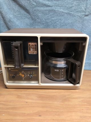 Vintage Black & Decker B3sdc2d Spacemaker Under - Cabinet 10 Cup Coffee Maker