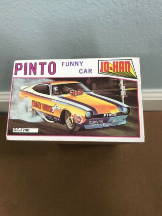 Vintage Jo - Han Pinto Torrid Little Funny Car Crazy Horse Model Kit Gc - 3200