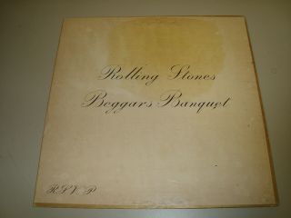 The Rolling Stones: Beggars Banquet,  Vintage Vinyl Lp (1968,  London,  Ps 539)