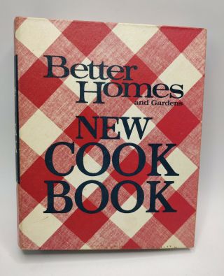 Vintage 1968 Better Homes & Gardens Cook Book 5 Ring Binder Cookbook Vg Cond