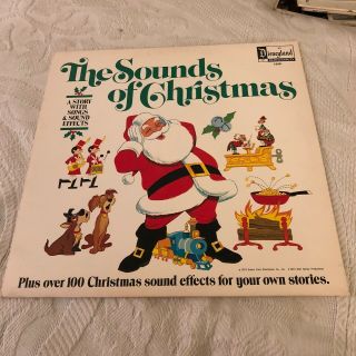 1973 Walt Disney The Sounds Of Christmas Stories Songs Sound Effects Vintage