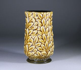 Vintage Sylvac Leaves Vase 4537