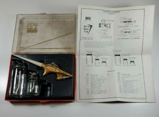 Vintage Binks Wren B Airbrush Kit W/instrucions Usa