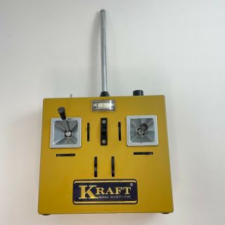 Vintage Kraft Series Seventy Five Rc Airplane Radio Control Transmitter 72.  40 7b