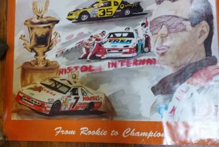 Vintage NASCAR Poster 7 Alan Kulwicki 26 