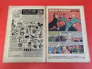 DICK TRACY 69 (1953 HARVEY) CRIME STORIES - VINTAGE COMIC BOOK 2