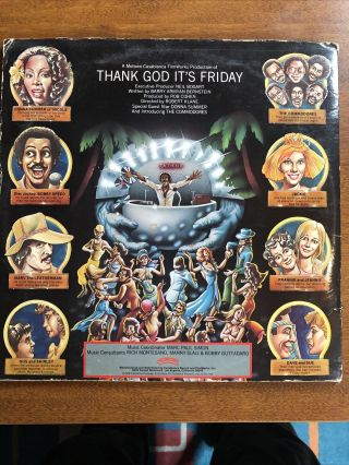 Thank God It’s Friday,  Motown (vintage Vinyl Album,  1978)