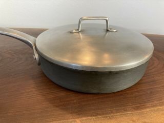 Vtg.  Magnalite Usa Ghc Commercial Hard Anodized 10 " Skillet Fry Saute Pan & Lid