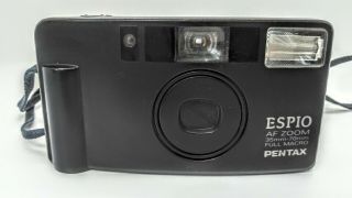 Vintage Pentax Espio 35 - 70mm Af Zoom 35mm Point And Shoot Film Camera Full Macro