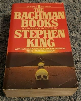 Vintage Stephen King The Bachman Books Omnibus Paperback 1st Signet Printing 