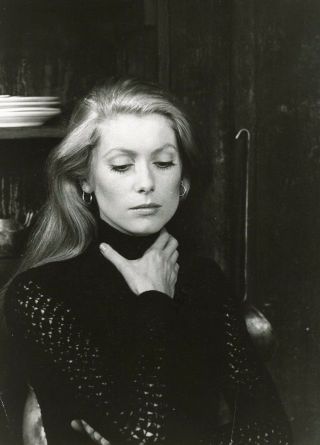 Catherine Deneuve " La Sirene Du Mississipi " Truffaut Vintage Photo Em