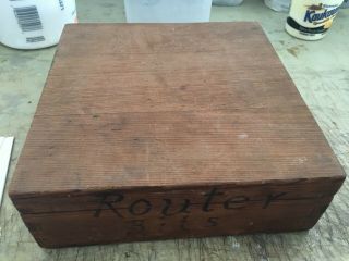 Vintage Craftsman And Others Set Of Router Bits