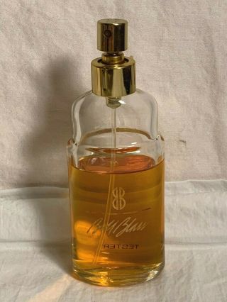 Vintage Bill Blass Cologne Natural Spray Bottle Perfume 2.  65oz 70 Full