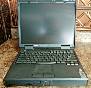 Vintage Dell Inspiron 7500 Laptop Windows 98 Se Floppy Cd - Rom