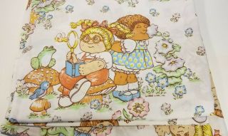 Vintage 1983 Cabbage Patch Kids Twin Sheets Bed Set
