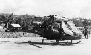Army Air Corps,  Westland Scout Ah.  1,  Xp894 In The Far East,  C1967; Photo