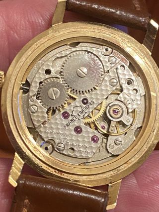 VTG Men’s LE JOUR 17J Midas FRANCE EBAUCHES Wristwatch SAPPHIRE Repair / Parts 2