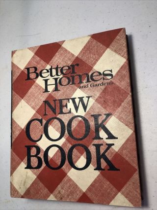 Vintage Better Homes And Gardens Cookbook 1968