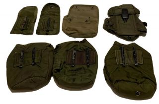Vtg Vietnam Era Us Issue Canteen Cover M1967/canteen Covers/admin Pouches