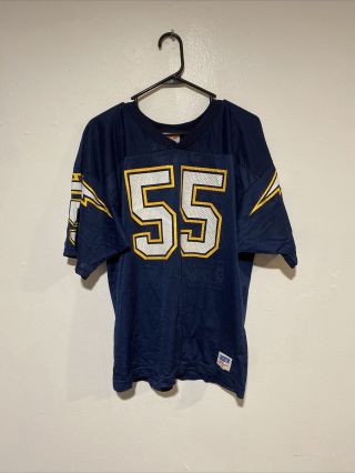 Junior Seau Jersey Vintage Youth Xl San Diego Chargers