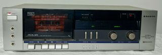 Vintage Sanyo Rd - S22 Stereo Cassette Deck Player